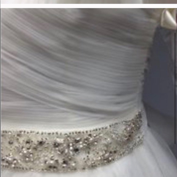 Modi Lee Strapless Wedding Gown - Picture 3 of 4